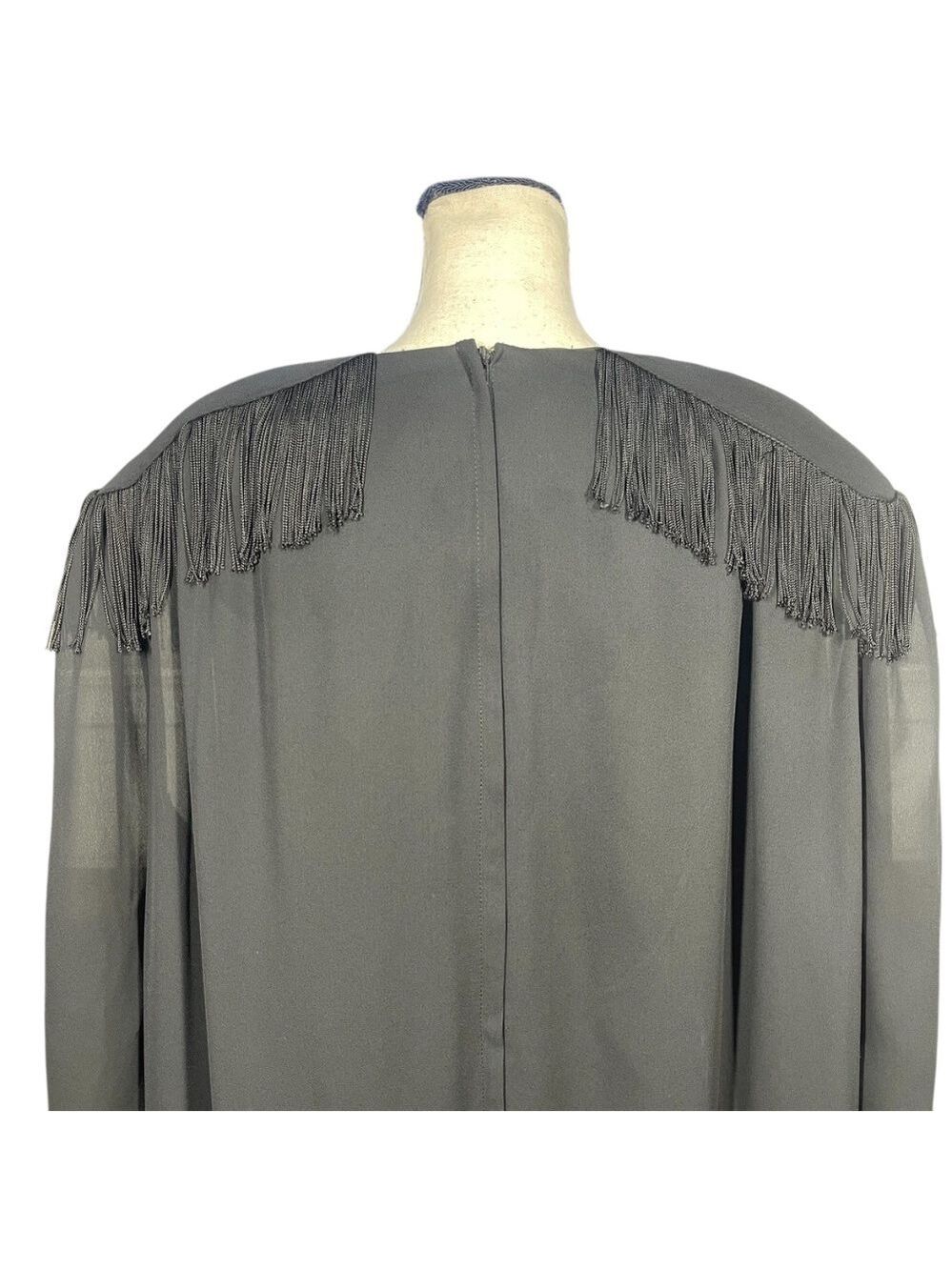 Mandaly Vintage Fringe Dress - Picture 4 of 5